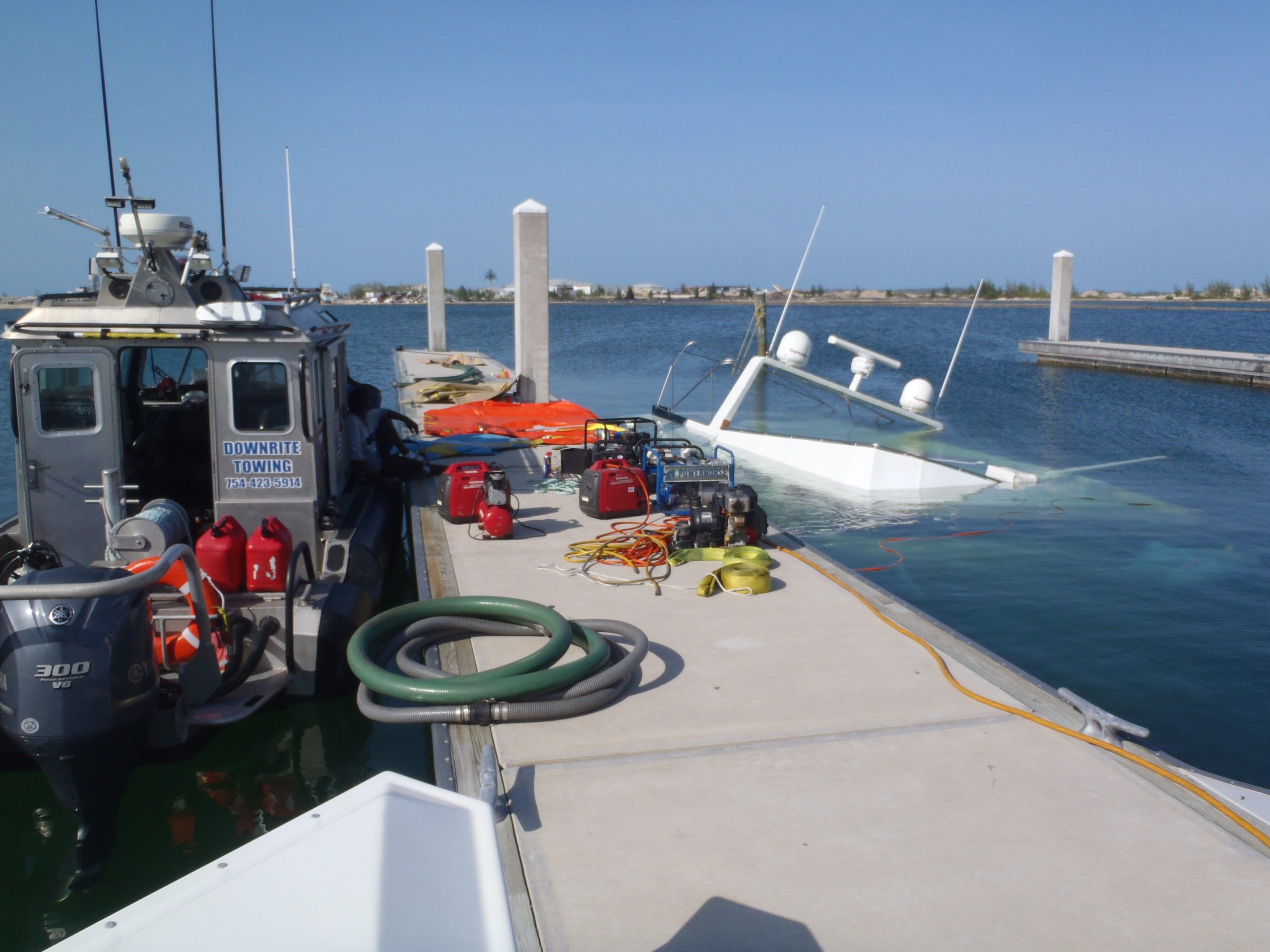 Bimini Salvage Re-Float